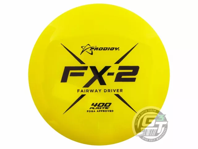 NEW Prodigy Discs 400 FX2 174g Yellow Black Stamp Fairway Driver Golf Disc