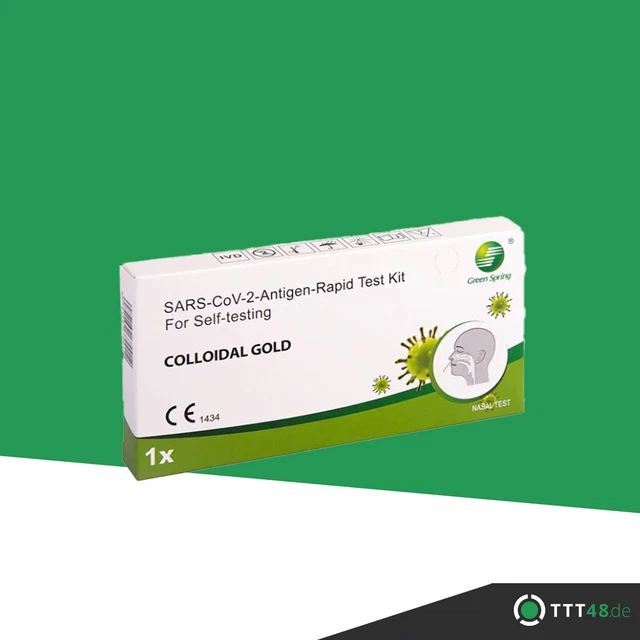 Green Spring SARS-CoV-2-Antigen-Selbsttest-nasal- 1er Laientest