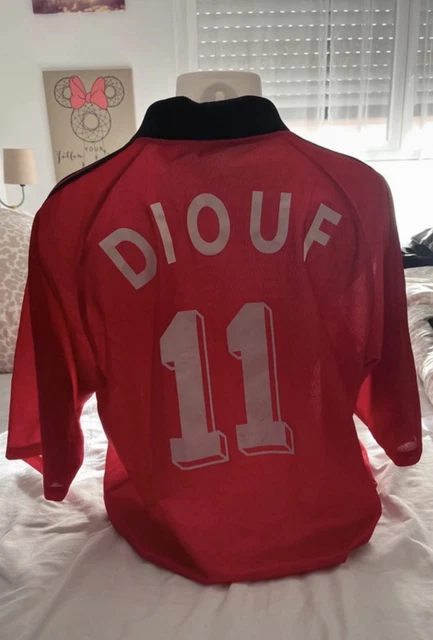 Maillot Rétro FC Sochaux-Montbéliard Domicile 2009-2010 - N°25 FOU DIL (taille XL)