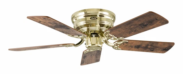 Ventilatore soffitto con luce e telecomando, LED dimmerabile, 40W E27, 6 pale, 3 velocità | Leroy Merlin