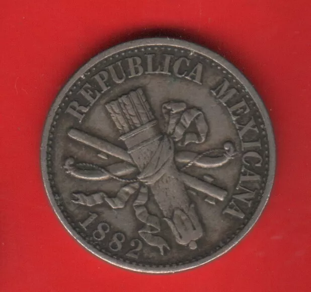 Mexico 5 Cents 1882