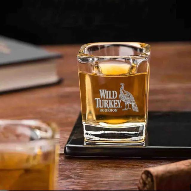 WILD TURKEY Whiskey Shot Glass