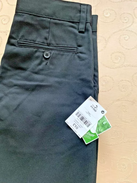 Next black school trousers for boys age 11 years brand new