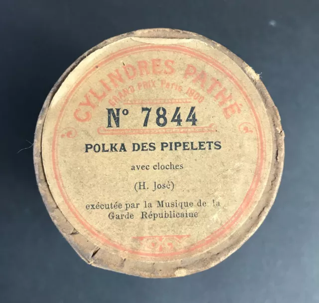 Lot de cylindres de cire pour phonographe 2