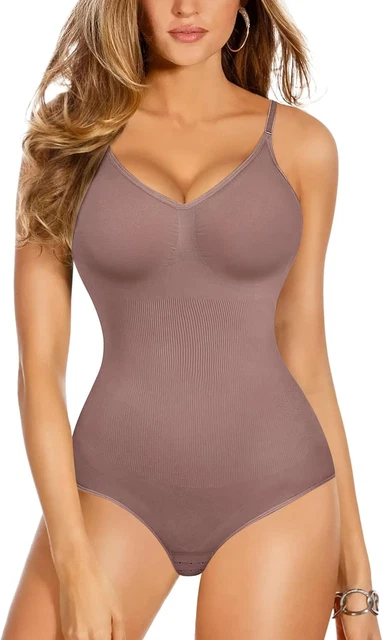 Body Snellente Donna - Shapewear Modellante Con Spalline Regolabili, Pancera Contenitiva - Foto 7
