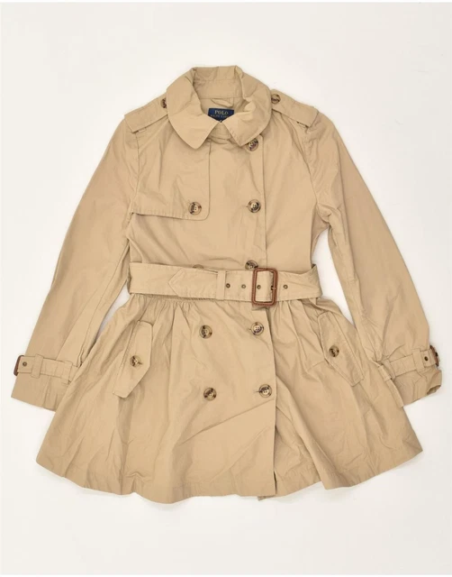 Ralph lauren girls trench coat sales