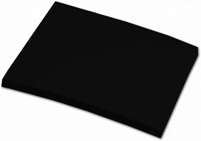 folia 6490 - Tonpapier schwarz, DIN A4, 130 g/qm, 100 Blatt - zum Basteln und kr