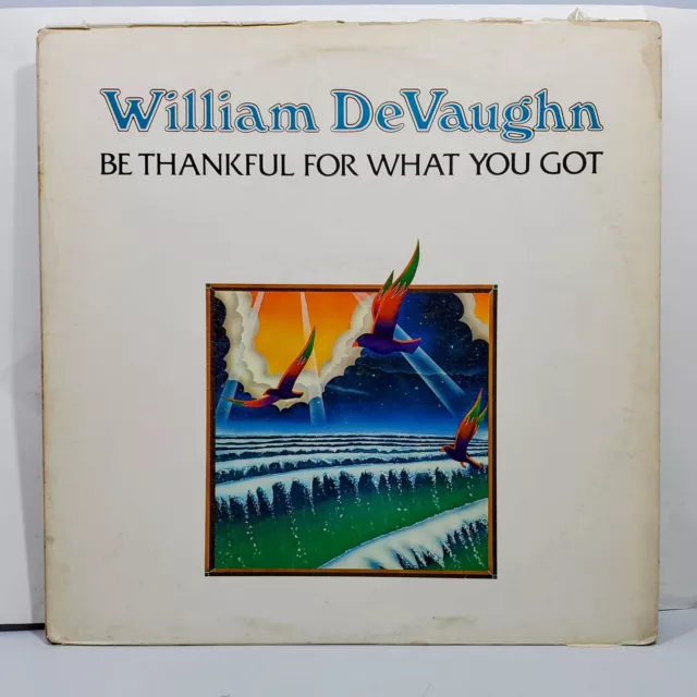 William DeVaughn – Be Thankful For What You Got LP - Roxbury Records – RLX 100