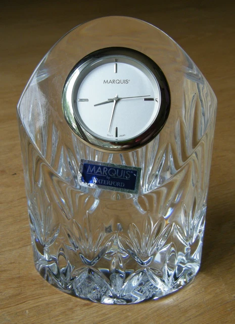 Marquis by Waterford Caprice Medium Clock 5" H