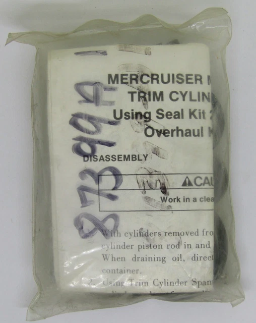 NEW QUICKSILVER MERCURY Marine Boat OEM Overhaul Kit Part No. 87399A 1