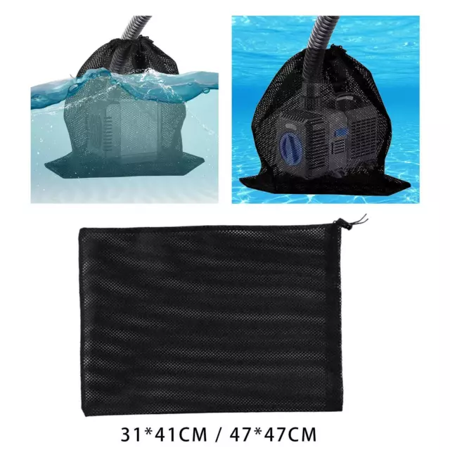 Sac filtre d'aquarium sac barrière de pompe à eau pour pièces de rechange de