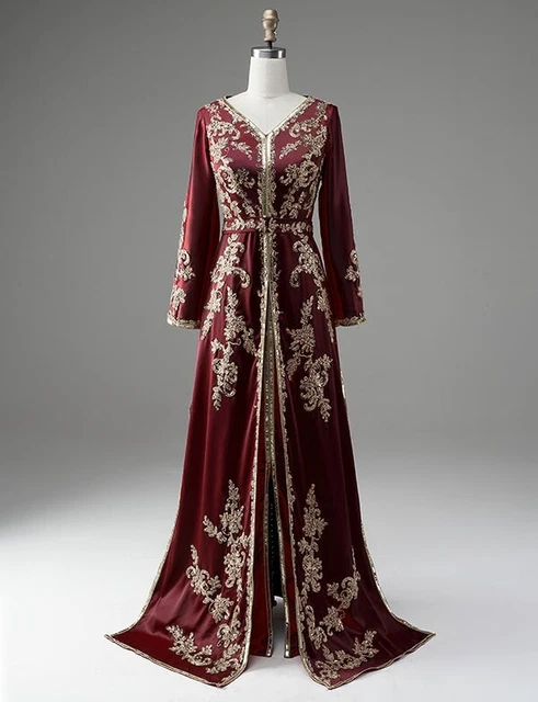 CAFTAN MAROCAIN TAKCHITA robe de soir e mariage les taille de 32