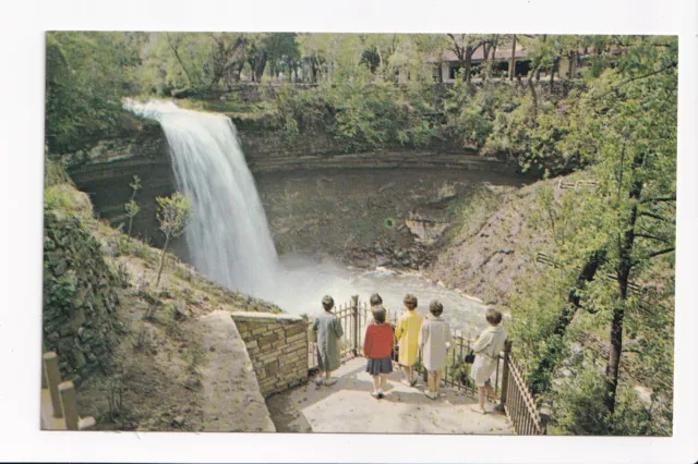 Vintage Postcard Minnehaha Falls Minnehaha Park Minneapolis Minnesota