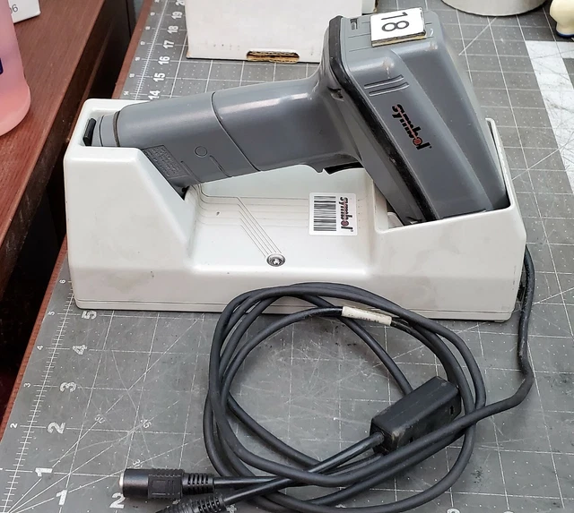 SYMBOL BARCODE SCANNER LS-3070-I000A With RL470-I100US BASE [Z3B2] £27. ...