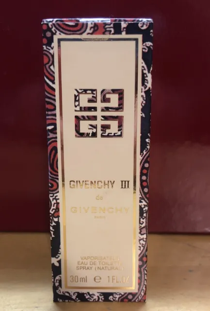 Eau de toilette vintage  GIVENCHY III ( 3 ) 30 ML spray