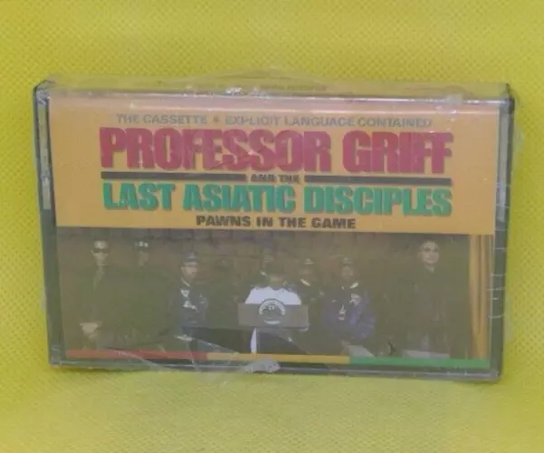 Shrink Sealed Professor Griff~Pawns In The Game~Rare Rap/Hip Hop Cassette