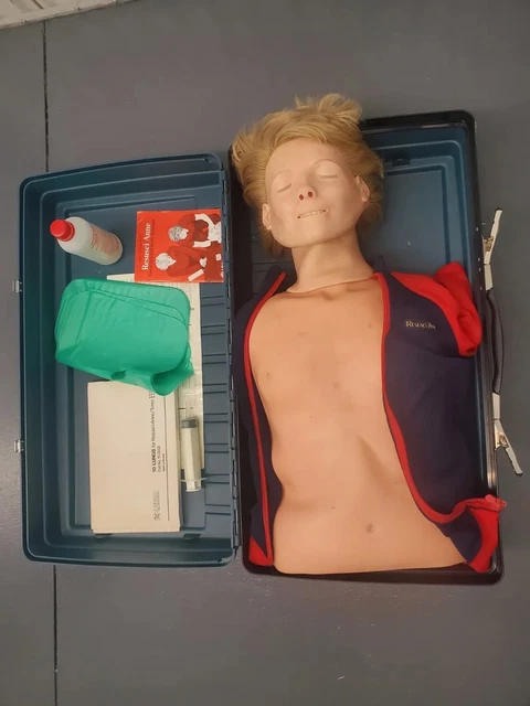 Laerdal CPR Full Torso Resusci Anne Training Manikin Trainer Dummy EMT Nursing
