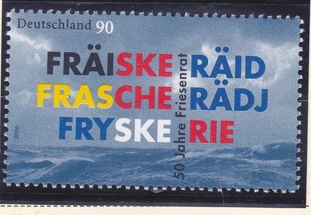 Germany 2371 MNH 2006 Frisian Council - 50th Anniversary Issue