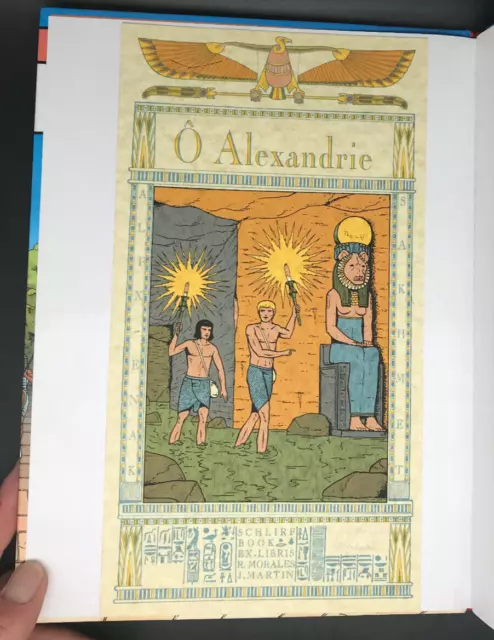 Martin - Alix - 20 - O Alexandrie + Ex-Libris Schlirf Book - Ree ( Tbe )