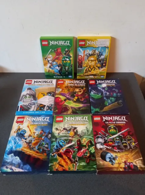 Pack 8 Box lego ninjago Les Masters Du Spinjitzu Seasons 1 Rechts 8