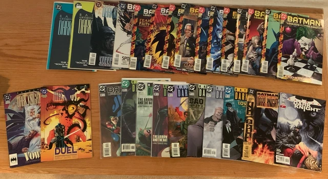 BATMAN: LEGENDS OF THE DARK KNIGHT 1-182 DC COMIC LOT Of 27! No Man’s land Run!