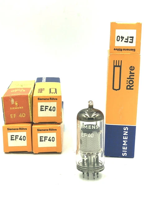 Tube électronique NOS Siemens EC86 - Neuf Dans Sa Boîte D'origine (Telefunken) - Lampe Radio