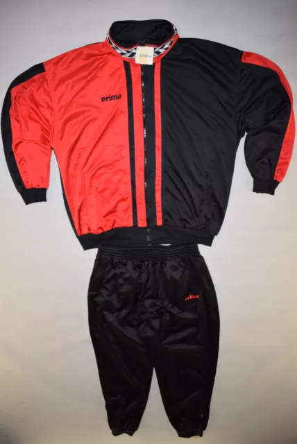 Traje de Entrenamiento Erima Traje de Salto de Pista Deportivo Correr Informal De Colección Años 90 XL 2