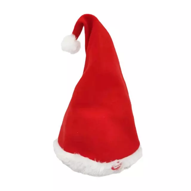 NEW YEAR ELECTRIC Christmas Hat Sing Dancing Adults Kids For Gifts LED