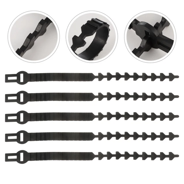 5pcs Verstellbare Gartenbindungen Flexible Gartenbindungen für sichere Rebe