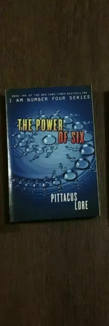 THE POWER OF SIX Novel 2nd Book ~ Lorien Legacies PITTACUS LORE I am Number Four