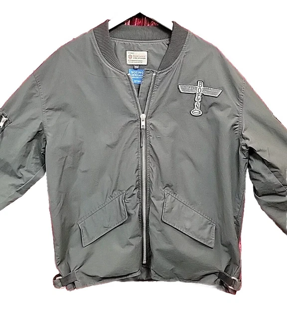 Red Canoe Boeing woody Flight Jacket