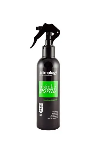 Animology Stink Bomb Deodorising Spray 250ml. Premium Service. Fast Dispatch.