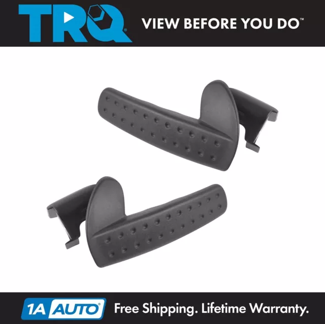 TRQ Inside Interior Door Handle Black Driver Passenger Pair for Ram Pickup Truck