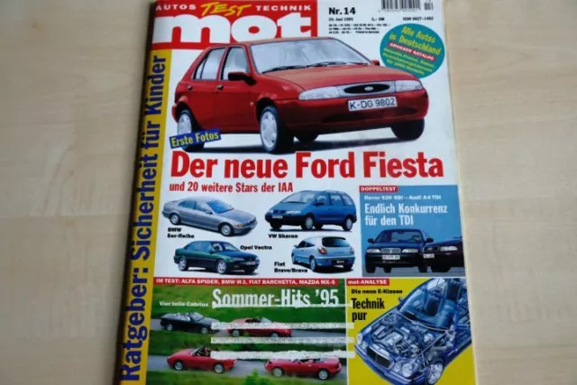 4) MOT 14/1995 - Seat Toledo GT 2.0 16V mit 150 - Mercedes Sprinter 212 D Kombi