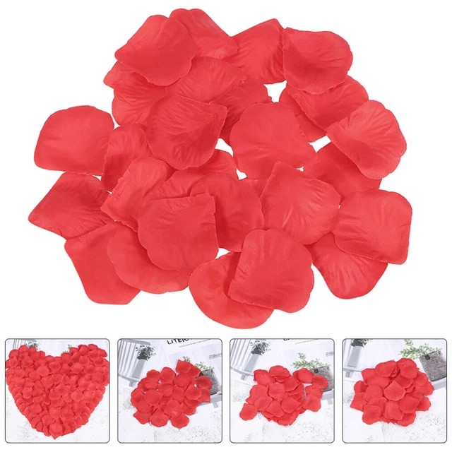 2000 piezas paño de seda pétalos de rosa hojas de simulación boda artificial