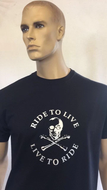 Live 2 Ride T-Shirt Moto Classic - Biker - Moto - Cafe Racer