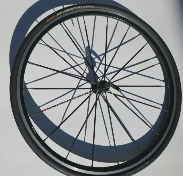 Mavic Ksyrium Ssc Front Wheel Clincher Road Race Wheel 11Sp Zipp Hed Enve Cosmic