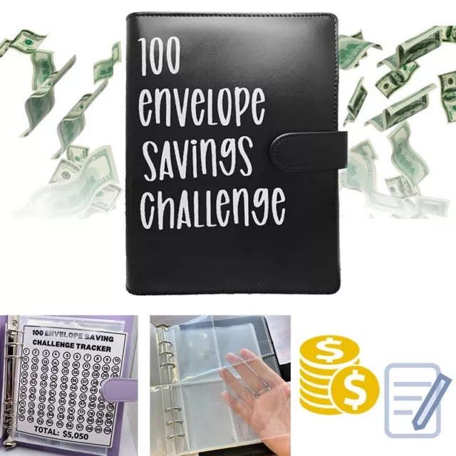 100 Envelope Binder Challenge Easy Fun Way to Save $5,050 Savings Challenge 3