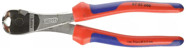 KNIPEX 67 05 200 Comfort Grip High Leverage End Cutters