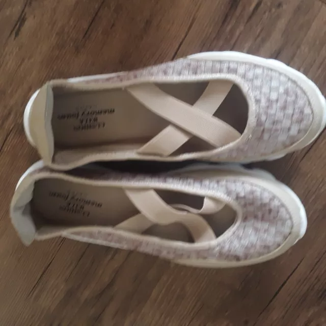 AVON CUSHION WALK memory foam pink/mauve Shoes size 8