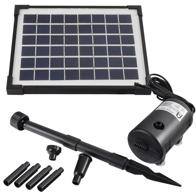 AGORATEC® SOLAR TEICHPUMPE Solarpumpe Teich Pumpe Springbrunnenpumpe