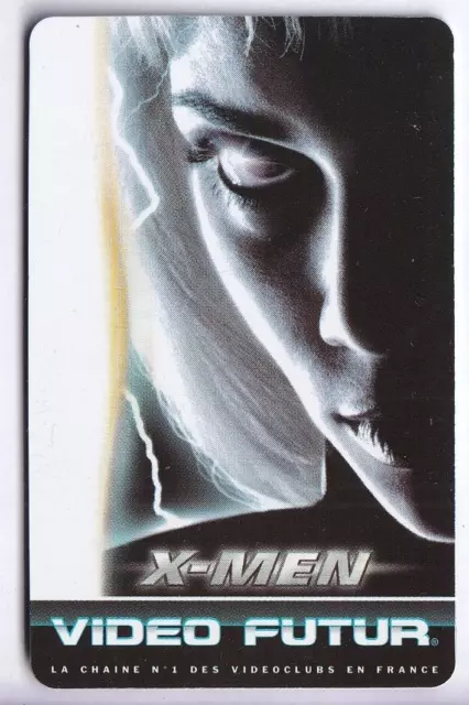 Cinema  Carte / Card .. Video Futur N°156 X-Men Berry Tornade 3.000Ex. 2000