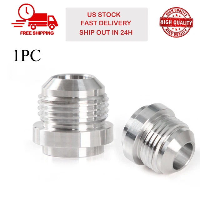 Rhodes Race Cars -10AN Weld In 6061 Aluminum Weld In Male Bung Fitting - Foto 4