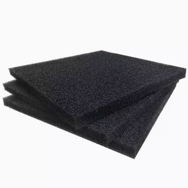 Air Filter Foam Sheet-Black Anti-Dust  30 PPI  ,Thick  10mm