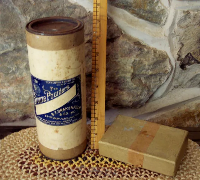 antique silver bronze powder B.F.Drakenfeld paint