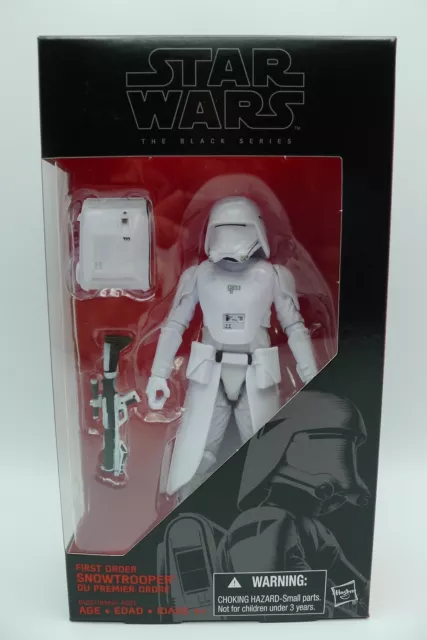 Star Wars - The Black Series - #12 - First Order Snowtrooper - Factory Sealed!