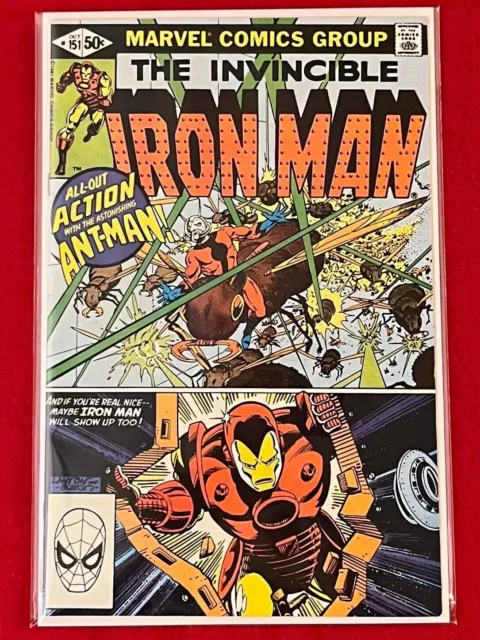Marvel Comics The Invincible Iron Man Vol. 1 No. 151 October 1981   lot xx 43