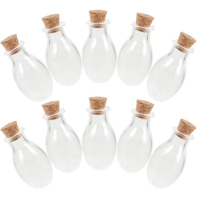10 Stücke Probe Flasche Probe Display Drift Flasche Glas Zarte DIY Flasche mit