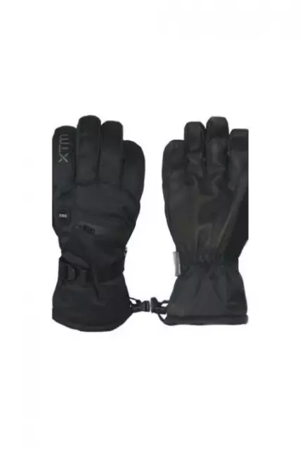 XTM Men's 15000mm Waterproof 10000gr/m2 Breathable Ski Samurai Gloves Black L
