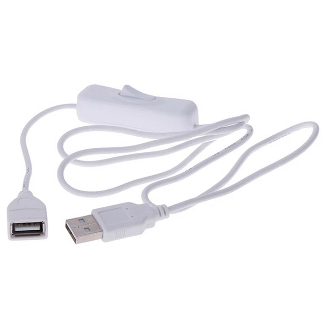 Cavo di prolunga 200 cm USB con interruttore on/off cavo prolunga alimentazione USB L-XP